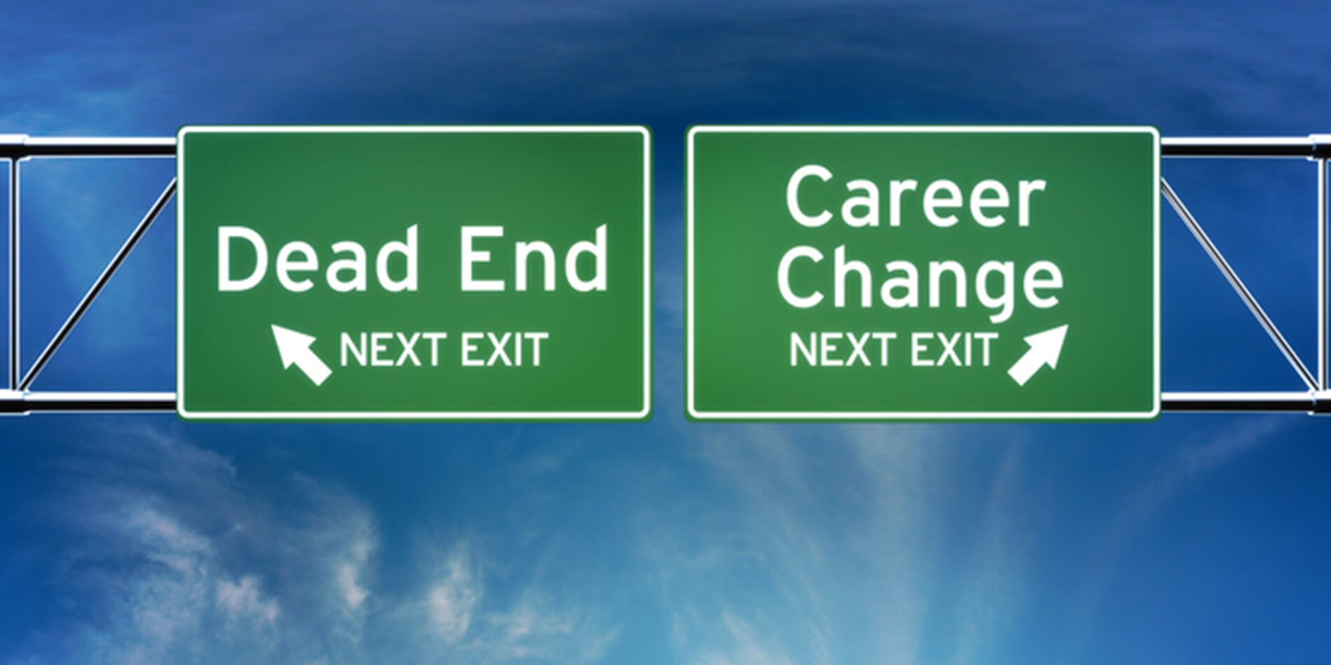 career change or dead end concept - real estate investor owner financing training