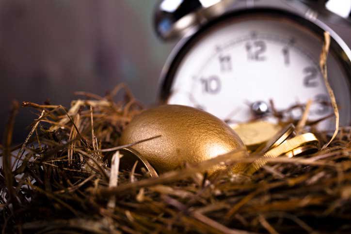 golden egg in nest with clock - dallas texas professional real estate investor training